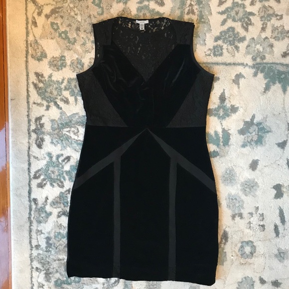 Urban Outfitters Dresses & Skirts - Urban Outfitters Black Velvet and Lace Dress